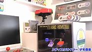 A live Famicom Disk System disk writer kiosk!