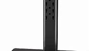 MOUNT PRO Single Monitor Stand Fits Max 32 inch Computer Screen, Free Standing Monitor Desk Stand, Monitor Mount with Height Adjustable, Swivel, Tilt, Rotation, VESA Monitor Stand 100x100, Black