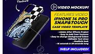 iPhone 14/15 Pro Tough Snap Case Features Video Mockup