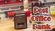Vintage Wooden Post Office Bank