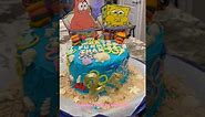 Making a “What’s funnier than 24? 25!”SpongeBob Birthday Cake #birthdaycake #diycake #spongebob