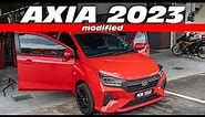 2023 Perodua Axia MODIFIED for GIVEAWAY - Super Power Car Accessories