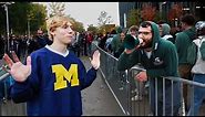 Michigan Fan Trolls Michigan State!