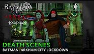 Batman: Arkham City Lockdown - Death Scenes