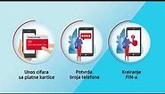 Aktiviranje mobilne aplikacije UniCredit Banke uz pomoć platne kartice