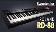 Roland RD-88 88-key Stage Piano Demo