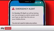 Emergency life-threatening alert system launched on UK phones