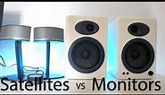 Satellite or Monitor speakers (BOSE Companion 5 vs audioengine A5+)