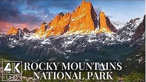3 HRS Amazing Landscape Photography - Rocky Mountains NP - Wallpapers Slideshow in 4K UHD