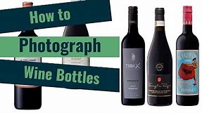 How to Photograph Wine Bottles (Wine Bottle Photography On White Background)