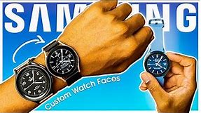 Galaxy Watch 5 How to get Custom WatchFaces (Rolex Tudor & more) Watch 5 Pro