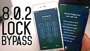 How To Bypass iOS 8.0.2 LockScreen & Access iPhone 6 Plus, 6, 5S, 5C, 5 & 4S.
