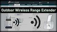 TP-Link PharOS CPE Setup As Outdoor Wireless Range Extender Easy Step by Step (AP Router Client)