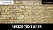 How to Scale and Resize Textures (Materials) in Unreal Engine 5: Beginner’s Guide
