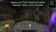 Random Meme Cave Sounds | Minecraft Java Resource Pack