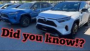 2022 RAV4 hybrid XSE VS XSE technology package exterior difference’s!