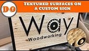 Make a simple textured sign with a CNC - How to