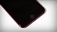 Someone Swapped the (RED) iPhone 7 Plus' White Front Panel with a Black One - Video