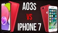 A03s vs iPhone 7 (Comparativo)