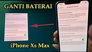 Gampang bisa kerjain sendiri Ganti Baterai iPhone Xs Max !! Original Flexible !! Battery Replacement