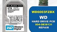WD6003FZBX WD HDD PCB Repair 004-0B36131