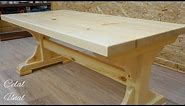 Woodworking / Making a coffee table / Wooden coffee table / Orta sehpa yapımı