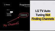LG TV Auto Tuning Not Finding Channels (3 Steps to Fix)