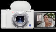 Sony ZV-1 Digital Camera (White) | DCZV1/W