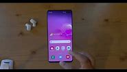 How to Change Home Button Layout (Navigation Bar) on Samsung Galaxy S10+