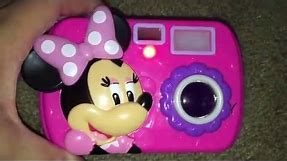 Disney Minnie Mouse Say Cheese Toy Camera (Video for Parents)