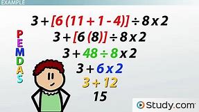 Order of Operations in Math | Steps & Examples
