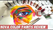 Nova Color Paints Review with Demo Painting