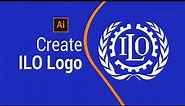 Create ILO Logo in a quickest way | Basic Logo designing for beginners | NTVQF | Level 02