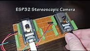 ESP32 CAM Based Stereoscopic Camera with Serial Interface
