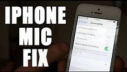 FIX No Sound In Calls or Mic Not Working On Any IOS Devices