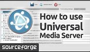 How to use Universal Media Server