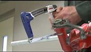 How to use a hacksaw