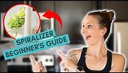Spiralizer Beginner's Guide - Veggie Spiralizer Recipes | How To Spiralize | A Sweet Pea Chef