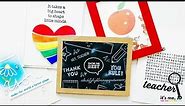 5 Handmade Card Ideas That Teachers Will Love | DIY Teacher Appreciation Cards