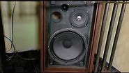 AKAI SW-150 House speakers 52 years old from Japan, Kicker comp q 12 in 4th order
