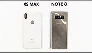 iPhone Xs Max Vs Samsung Galaxy Note 8 Speed Test & Camera Comparison