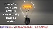 LED vs. Incandescent | Heat, Watts, and Lumens explained