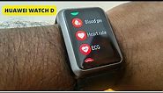 HUAWEI Watch D | Blood Pressure and ECG Measurement Smartwatch | Review in UAE