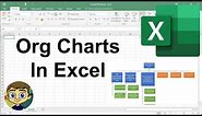 Creating Organization Charts in Excel