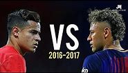 Coutinho vs Neymar Jr • Skills & Goals 2017