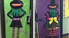 Halloween Classroom Door decoration ideas/Halloween decorations ideas/Classroom Door decoration