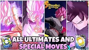 🔥ALL GOKU BLACK ULTIMATE CARDS AND SPECIAL MOVE CARDS IN DRAGON BALL LEGENDS 🔥