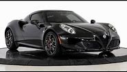 Alfa Romeo 4C - Carbon Coupé (Loaded w/options)