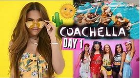 COACHELLA 2018 DAY 1🌵🌞 | Celebs, pool parties, and a new squad formation