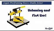 Logan Pro-framing F300-1 Studio Joiner - Unboxing and First Use!